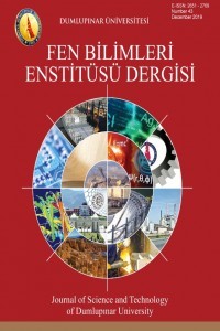 Dumlupınar Üniversitesi Fen Bilimleri Enstitüsü Dergisi