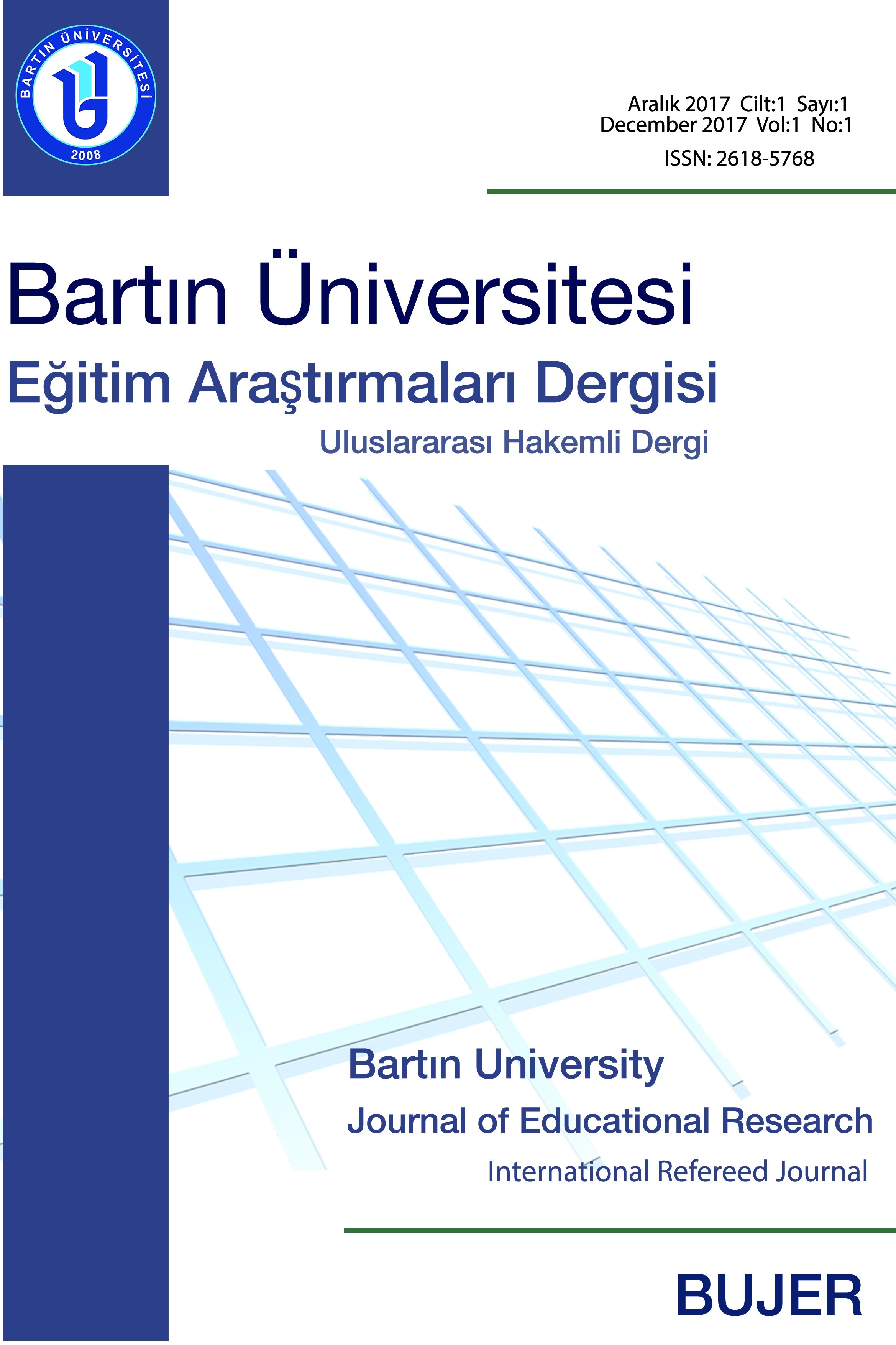 Bartın University Journal of Educational Research